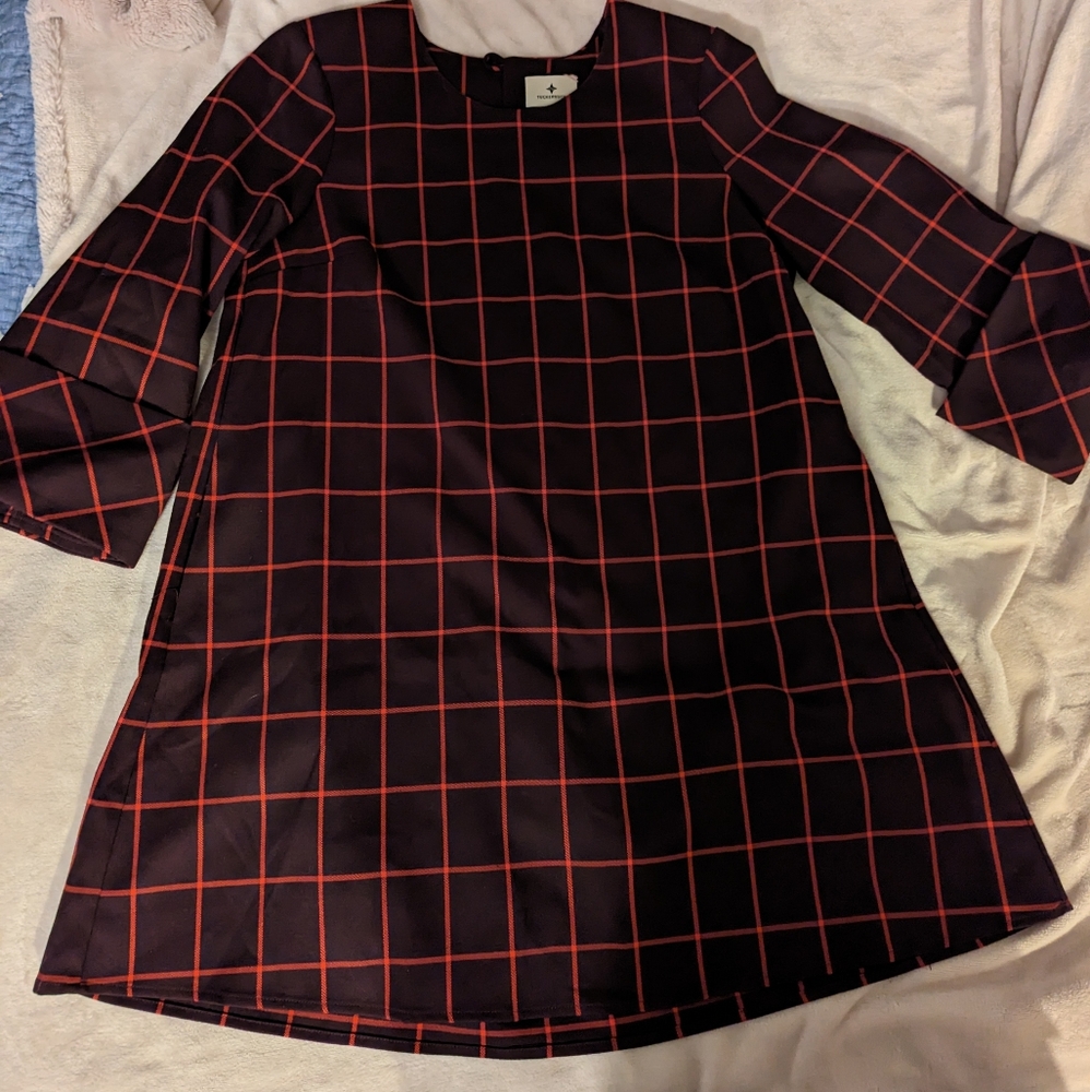 Tuckernuck fit and flare a line babydoll dress